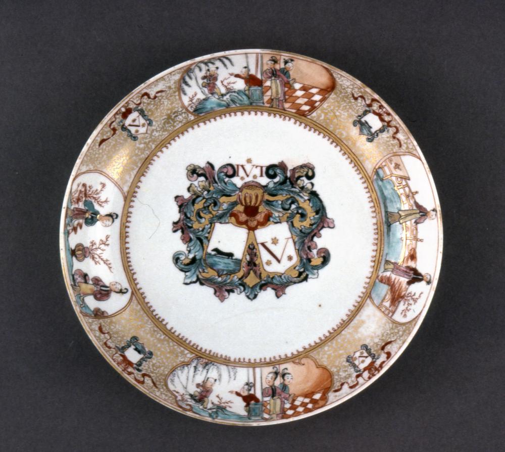 图片[2]-saucer; dish BM-Franks.760.+-China Archive